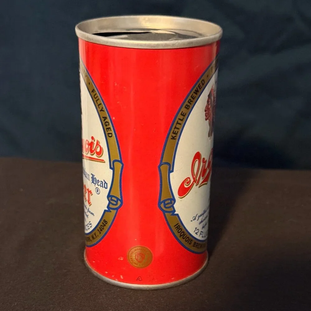 Iroquois Indian Head Vintage Beer can
